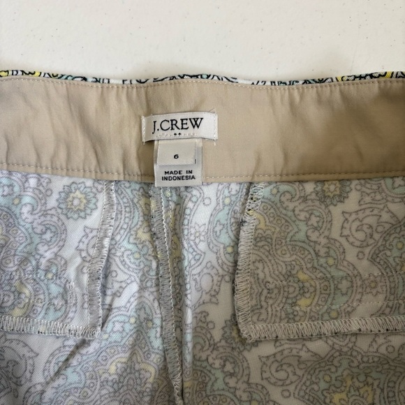 J.crew Chino Patterned Womens  Shorts size 6 - Picture 6 of 10